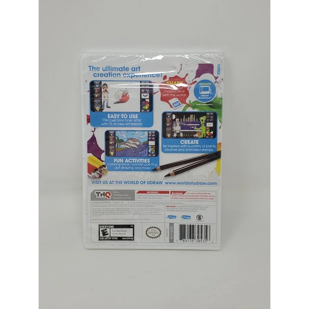 U Draw Studio: Instant Artist (Nintendo Wii, 2011)